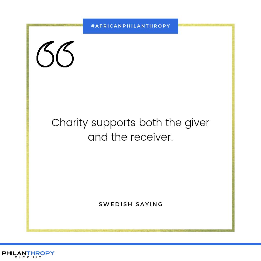 CircuitEditor's tweet photo. #MondayMotivation #AfricanPhilanthropy #Capacity #Genrosity #Africa https://t.co/d9KgWyJXc1