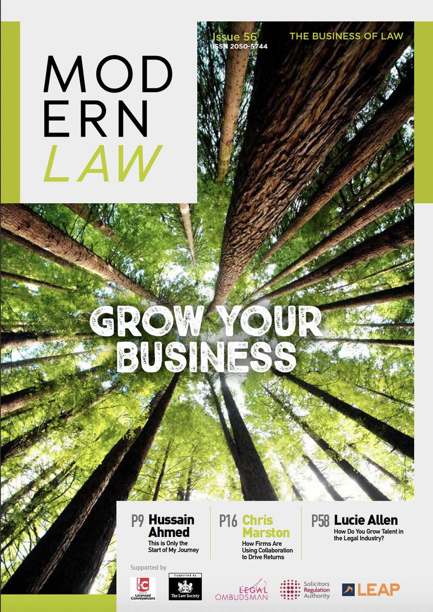 Modern Law Magazine (@modernlawmag) on Twitter photo The latest <a href="/ModernLawMag/">Modern Law Magazine</a> issue is NOW LIVE!📸💥
This edition is all about how to Grow Your Business🌱🪴🌲
To read, click here: modernlawmagazine.com/the-magazine/
#ModernLawMag #Law #Legal #BusinessGrowth #LawFirm #COVID19 #Leadership #FutureofLaw #Business The latest <a href="/ModernLawMag/">Modern Law Magazine</a> issue is NOW LIVE!📸💥
This edition is all about how to Grow Your Business🌱🪴🌲
To read, click here: modernlawmagazine.com/the-magazine/
#ModernLawMag #Law #Legal #BusinessGrowth #LawFirm #COVID19 #Leadership #FutureofLaw #Business
