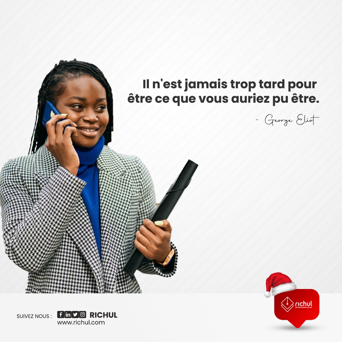 richulofficial's tweet photo. L'année tire vers sa fin mais pas tes ambitions, pas tes objectifs. On reste concentré jusqu'au bout. C'est de ça qu'il s'agit.

Bonne semaine ☺️☺️ https://t.co/y4xmy16Gdw