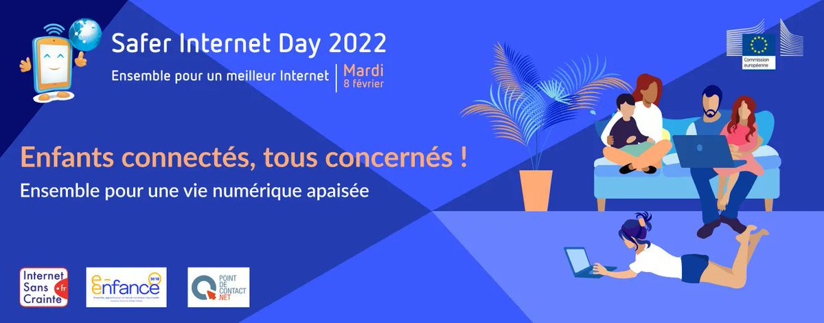 produnet974's tweet photo. La Journée mondiale pr un Internet plus sûr #SaferInternetDay aura lieu le 8 février 2022 et aura pr thème « Enfants connectés, tous concernés ! »
Découvrez le programme ici👉 https://t.co/9rJFuKC8wb
#PromeneursduNet #NumeriqueResponsable #SID2022 @BetterInternetF https://t.co/VsPhZM423w