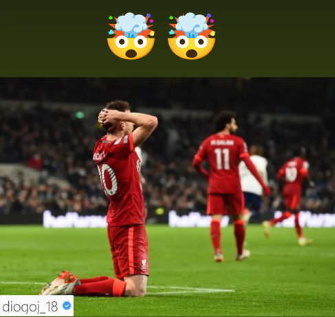 LivEchoLFC's tweet image. Diogo Jota on his Instagram story this morning...

🤯🤯