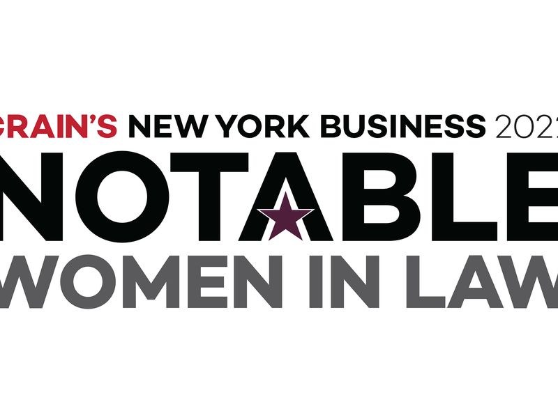 CrainsNewYork's tweet photo. Meet the 2022 Notable Women in Law.  https://t.co/zZ1SCoVluO https://t.co/VN7KxRhwF7