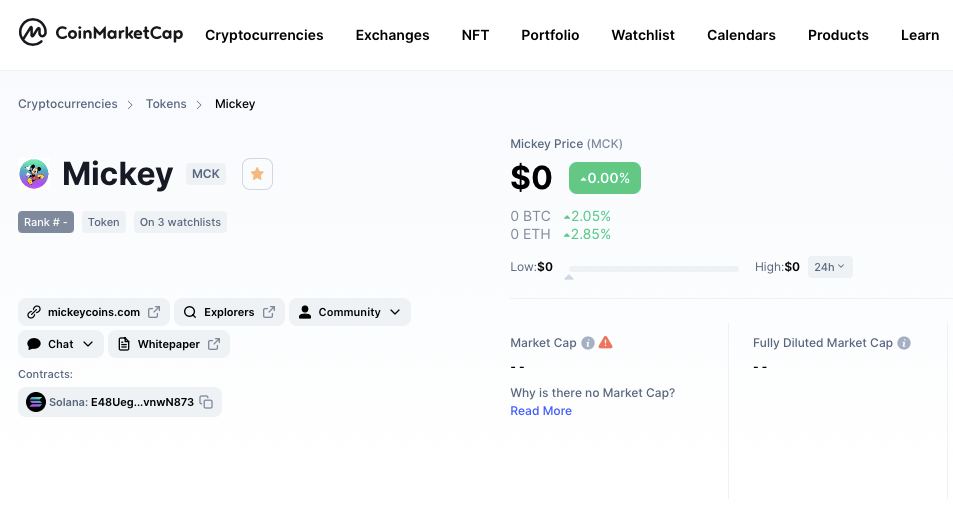 Loook who is smiling you through coinmarketcap :)) Add to your watchlist and dont forget to vote... Lets Go to the Mooon
#CoinMarketCap #Coingecko #Solana #SolanaAirdrop #Giveaway #MCK #cryptocurrency