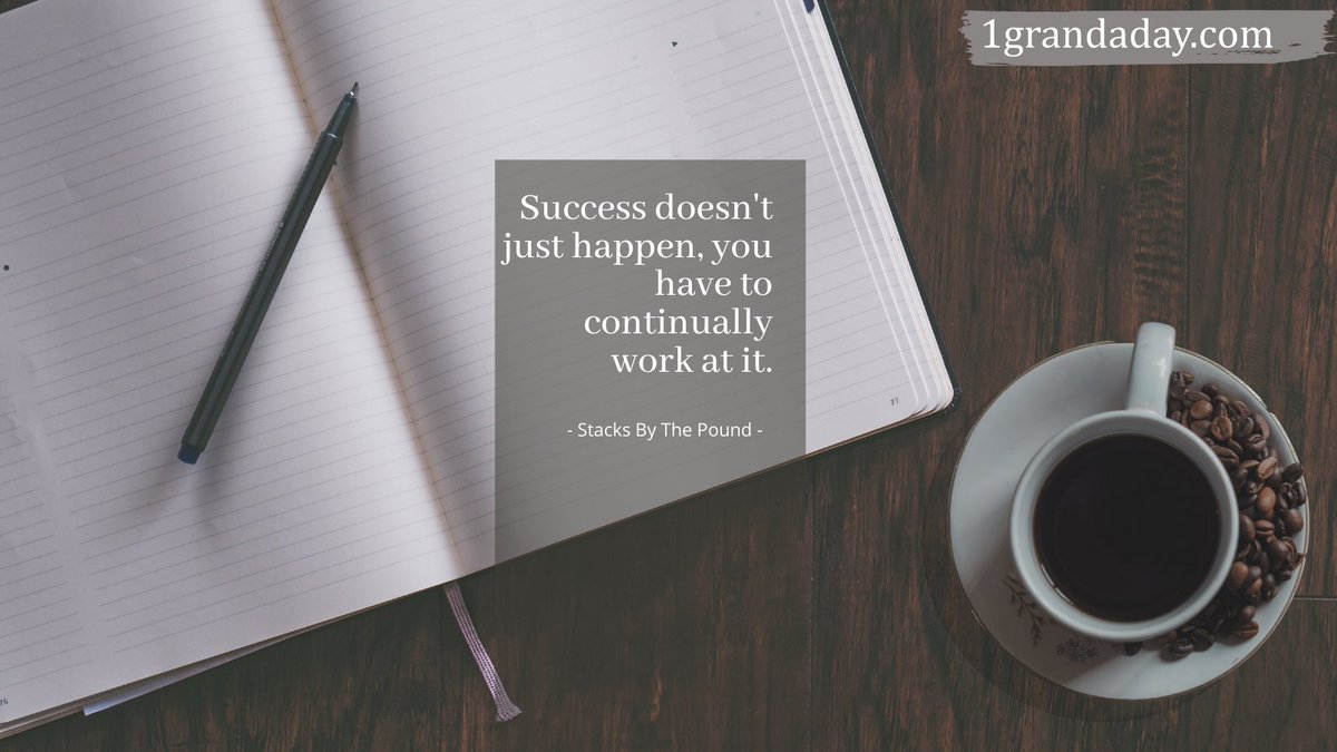 stackabundance's tweet image. Success takes work.
#howtomakemoneyonline #howtomakemoneyfromhome #motivation #inspirational #affiliate #makemoneyonline #passiveincome #residuleincome