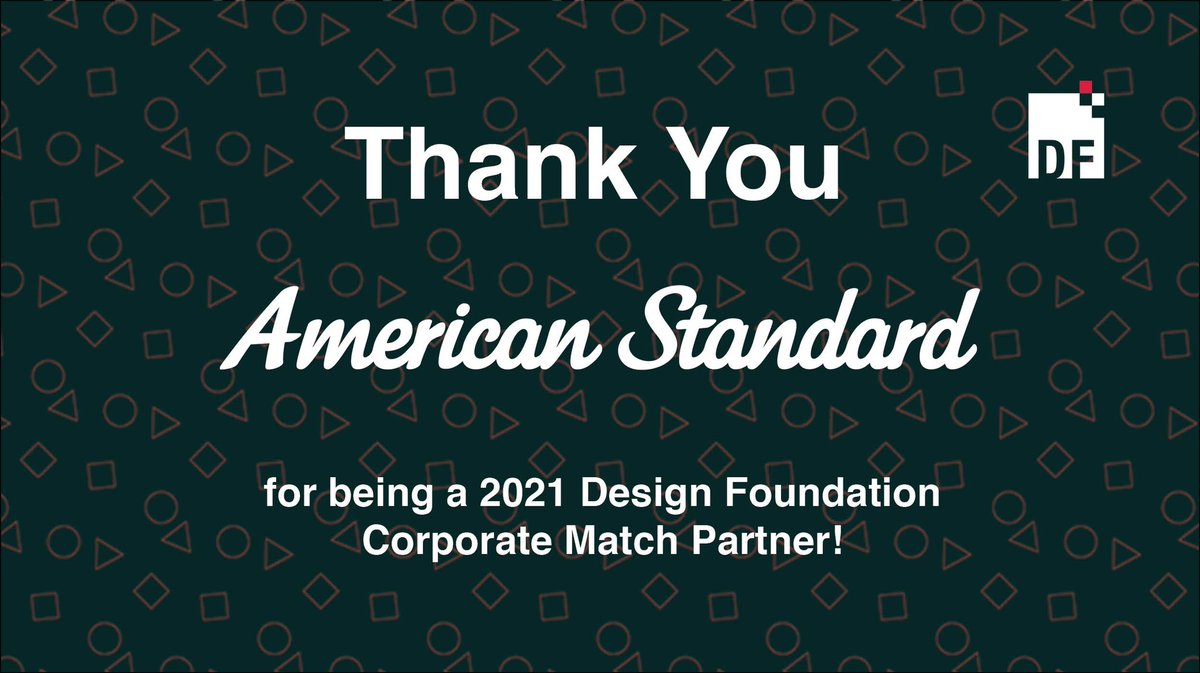 DsgnFoundation's tweet photo. Thanks to partners like @AMStandard / @LIXIL_Americas, your donation will be matched this holiday season.
Learn more and please consider giving to help fund our 2022 programs, inluding scholarships: https://t.co/90QviaZCf0 // #IDSADesignFoundation https://t.co/dLUKwYJszw