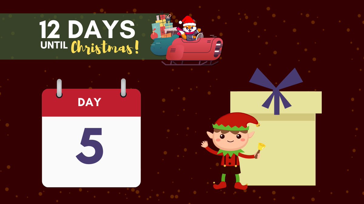 DAY 5🎁

Who’s excited to know what the Elf is bringing today?

🧡Like
♻️RT this post
👉Describe your perfect Christmas morning.

Don't forget to add your <a href="/Gameflip/">Gameflip</a> profile code. 

Prize and winners will be revealed later today!