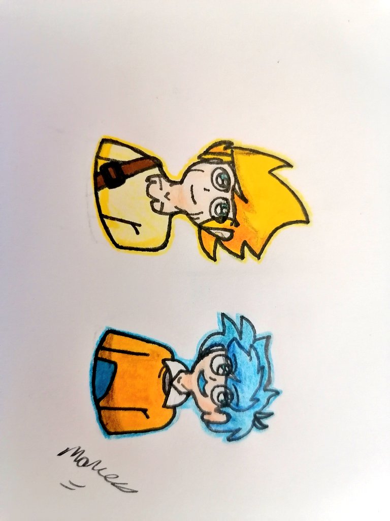 Akemisan32's tweet photo. Bob and Bosip in traditional cheap art #bobandbosip #BobAndBosipFanart #BobAndBosipMod https://t.co/wapECxyb9F