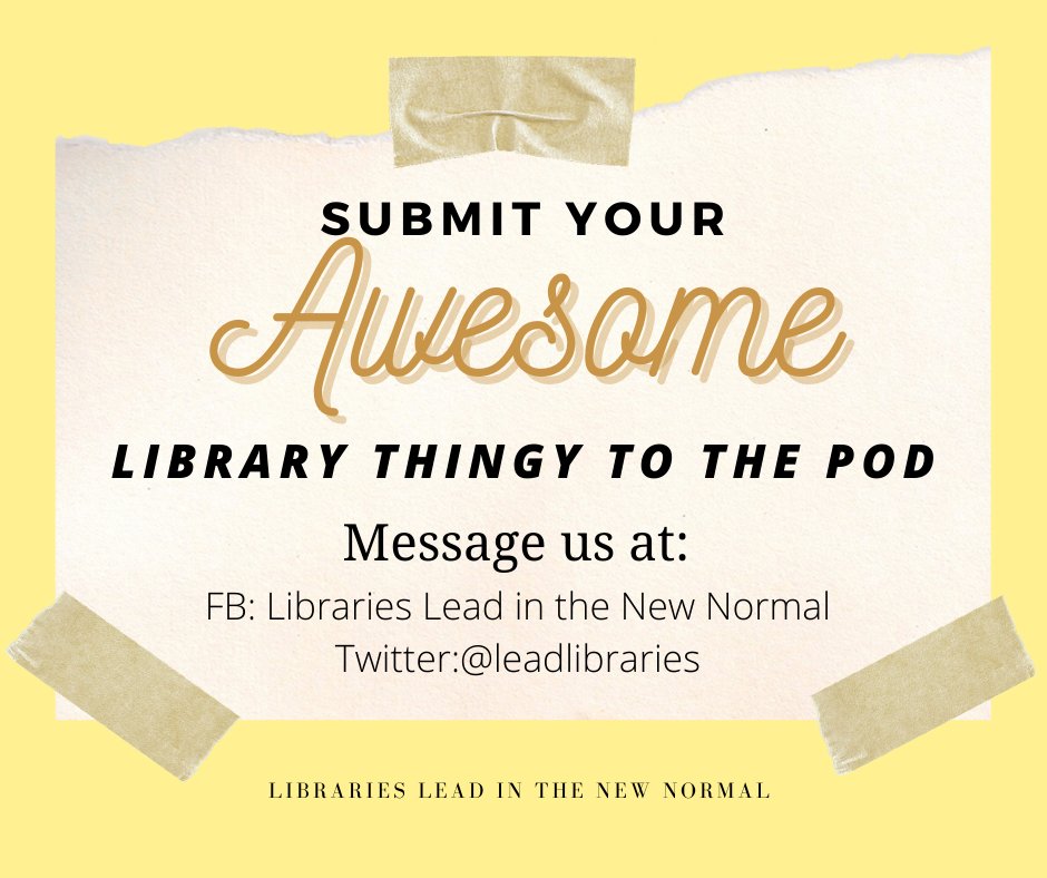 Libraries Lead tweet media