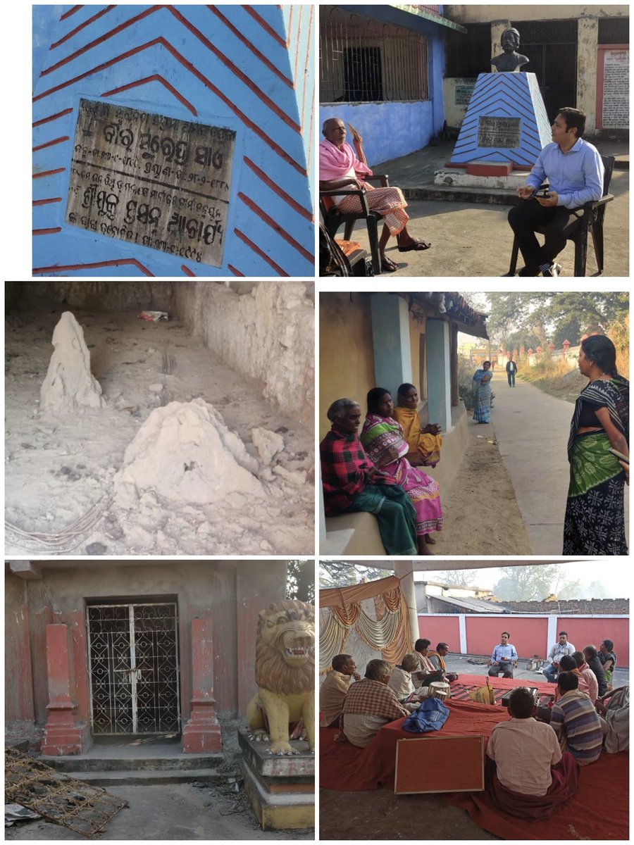 CSC Team Odisha conducted the Pilot Survey under Ministry of Culture Mera Gaon Meri Dharohar at KHINDA Village of Sambalpur District,Odisha,which is the birth place of the Great freedom fighter Veer Surendra Sai.

<a href="/MinOfCultureGoI/">Ministry of Culture</a> <a href="/CSCegov_/">CSCeGov</a> <a href="/dintya15/">dinesh tyagi Retd IAS</a> <a href="/ceo_csc/">CEO_CSC e-Governance</a> <a href="/SwornaprabhaSi1/">Swornaprabha Singh</a>