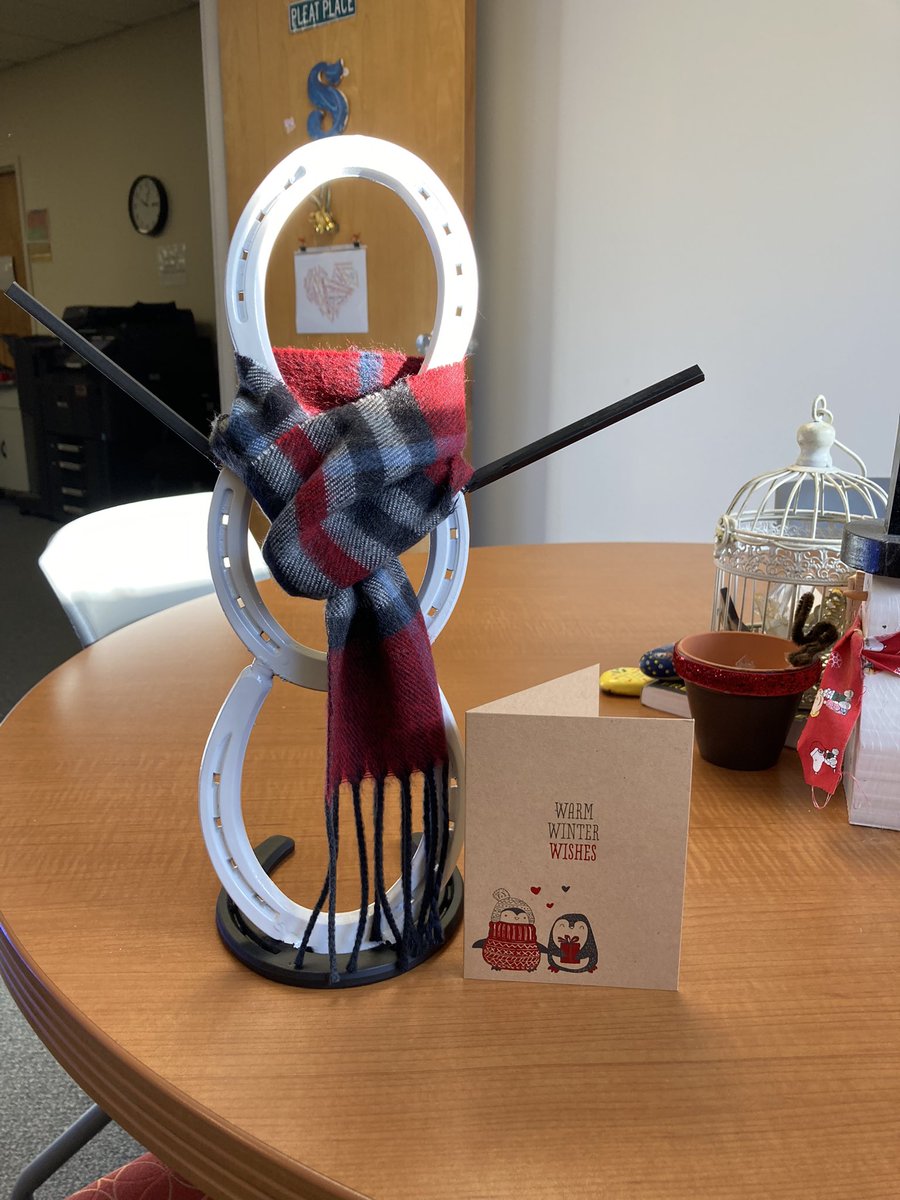 SheletteRPleat's tweet photo. Best holiday gift surprise from our Welding 1 class🥰🥰🥰 @musickate @CapRegionBOCES @CareerTecTweets #blessedadmin https://t.co/CJYCCXSIO6