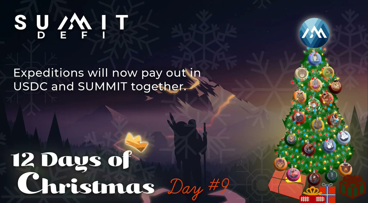 Summitdefi's tweet photo. Big $1000 is coming soon, but first...
Another Christmas Card with chance to win $100 and another info about V2! 🔥
If you want to win $100 just like, retweet and tag 2 people in the comments 🎉
*You can't tag people you tagged earlier*
$FTM $ETH $BTC @FantomFDN https://t.co/yZ4NjXLv4s