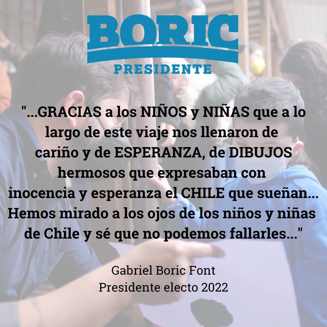 DerechosNiñezBoric tweet media