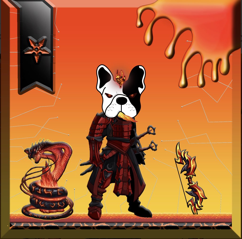 TİER: 3
CLASS: WARRİOR                                ELEMENT: FIRE                                             #NFT #nftart #NFTGiveaway #NFTGame #NFTCommunity #NFTLAUNCH #NFTs #nftcollector #NFTMARKET #NFTartist