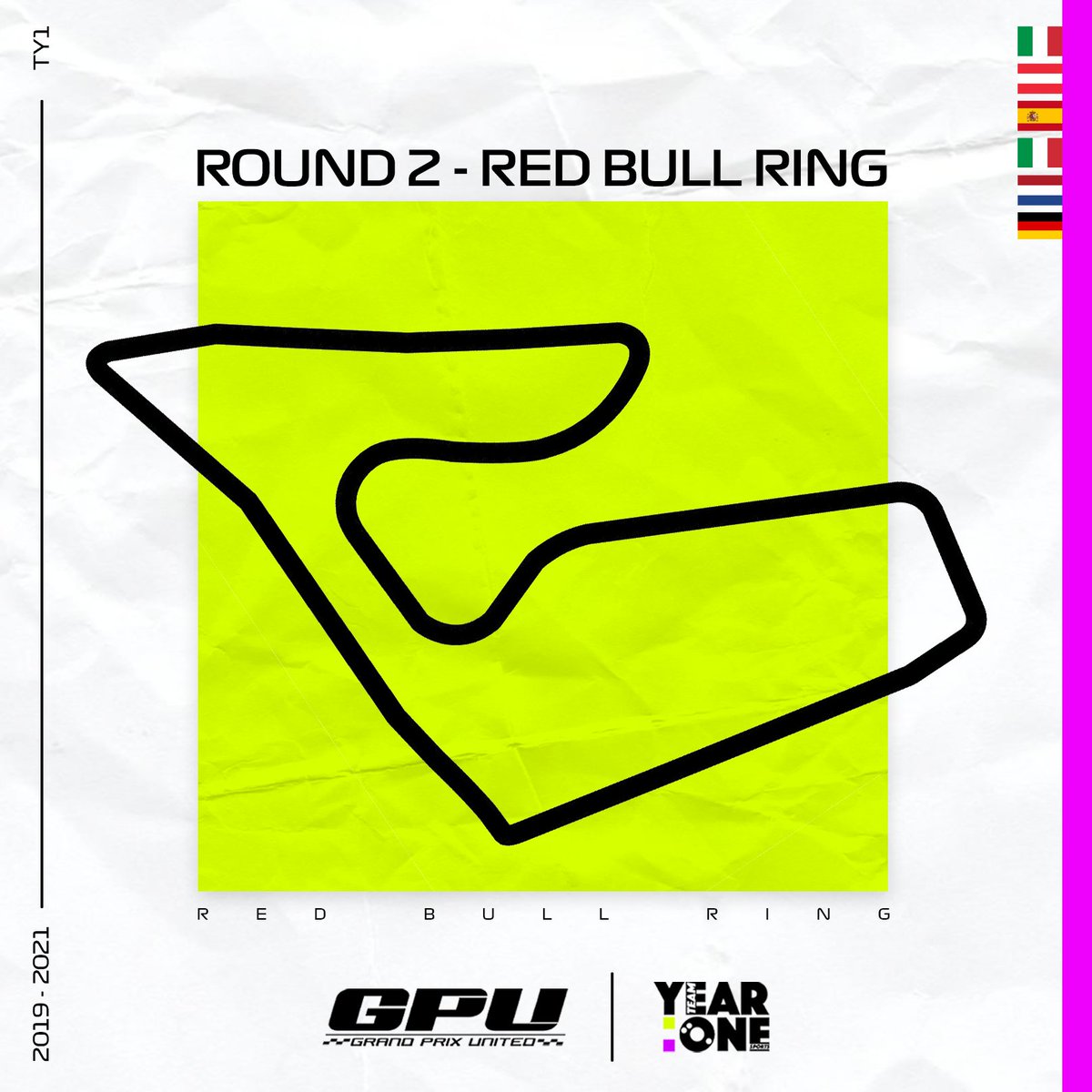 yearoneesports's tweet photo. You know why today is great, because today is race day! Round 2 of the 
@GPURacingLeague European season. Let us wish good luck to our drivers! #grellopinurple #rfactor2 #f3 #GPU #teamyearone https://t.co/CniqUtg71H