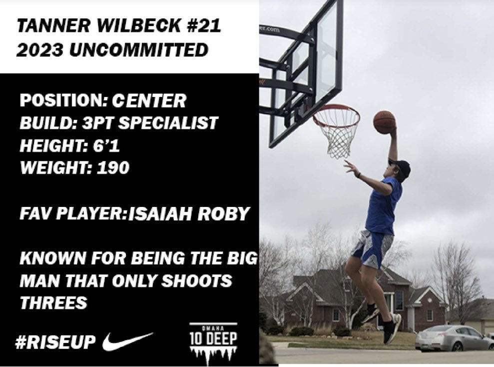 With the season just about a month away. Let’s get it started with <a href="/WilbeckTanner/">Tanner wilbeck</a>, This kid is deadly behind the arc. Big season coming soon….. coaches DM if interested