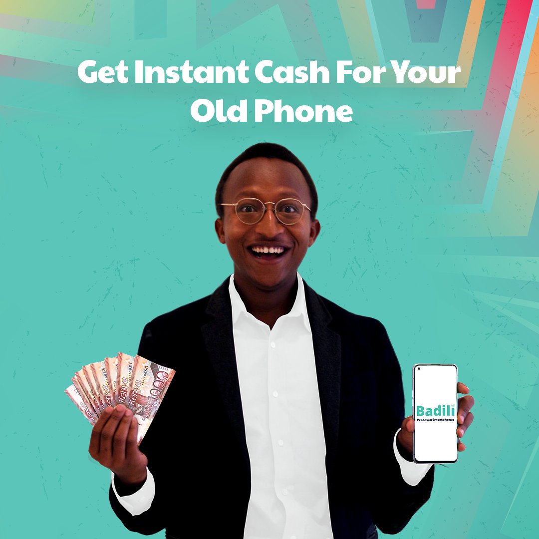badili_africa's tweet photo. Do you have an old phone just lying around? Well guess what, that old phone can make you some money! Why stash it, when you can cash it? https://t.co/tvcljWIJOF