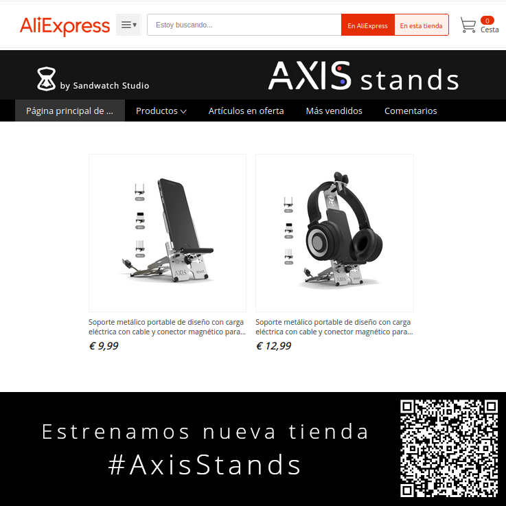 sandwatchstudio's tweet photo. 🛍Link > https://t.co/66fBXYyLf7
________________________
#Aliexpress #aliexpressespaña #fashion #style #aliexpressshopping #watches #phones #phonestand #gifts #accesoriomovil #soportemovil #movilaliexpress #outfit #gamer #gaming #gamers #homeoffice #streetstyle #shopping https://t.co/fH1VLDnmTg