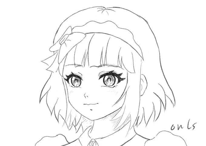 こんばんは、owls forestです。  最近は似たような絵ばかりですいません。  楽しみながらオリキャラに絶賛迷走中です。  更に微妙に顔をいじり髪型を戻してみました。  #イラスト #イラスト好きな人と繋がりたい #絵描きさんと繋がたい  #みんなで楽しむTwitter展覧会
