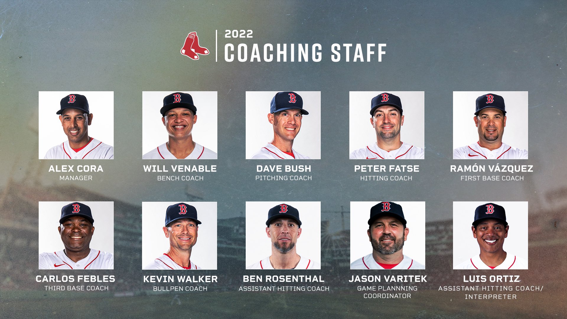 Red Sox on X: Introducing your 2022 coaching staff!   / X