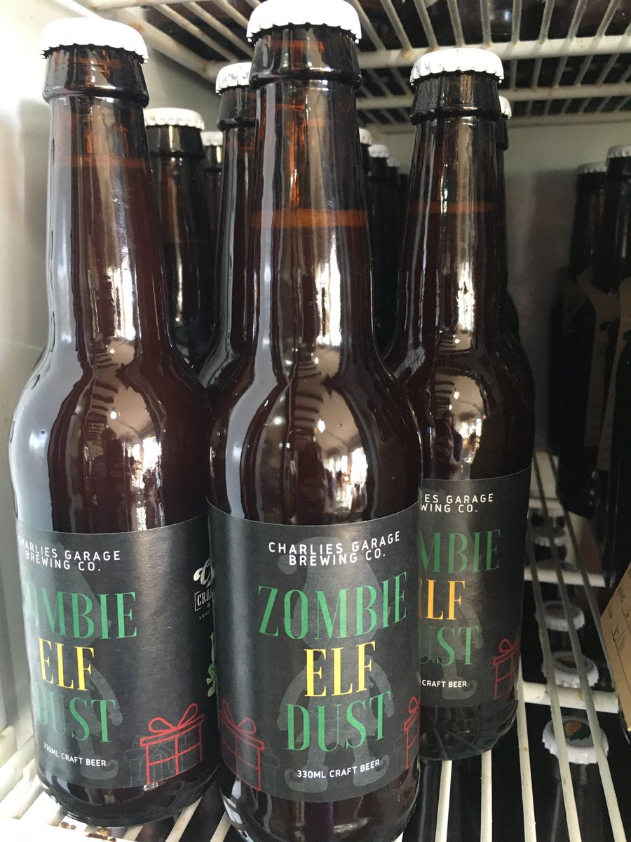 Limited release, Zombie Elf Dust DIPA. #12beersofchristmas