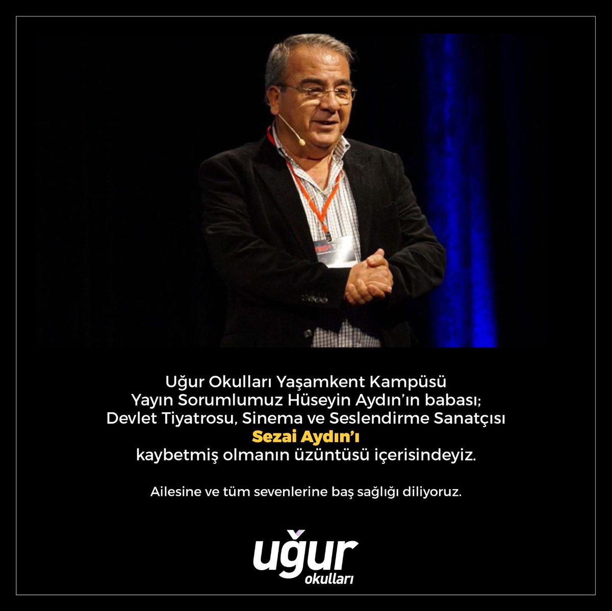 Işıklar içinde uyusun… #SezaiAydın