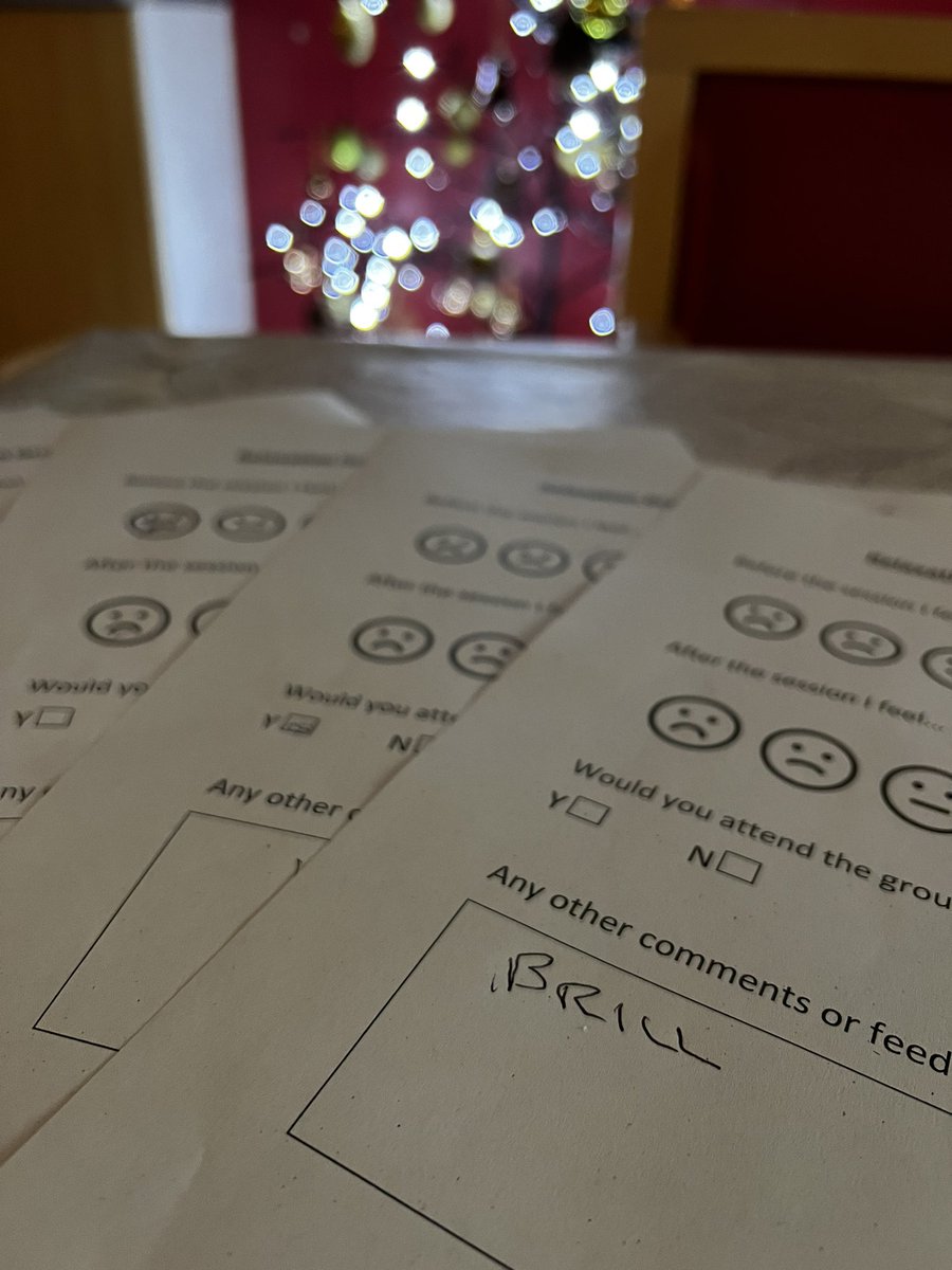 MillbrookOt's tweet photo. Another positive relaxation session on Kingsley ward this afternoon with some lovely feedback &amp; improved moods all around. Our Mindful Mondays are a hit on @Kingsley_ward with many eager to attend! #MentalHealthMatters #relaxation #occupationaltherapy #OTNews @AHPsNottsHC https://t.co/cIzYQFTQAa