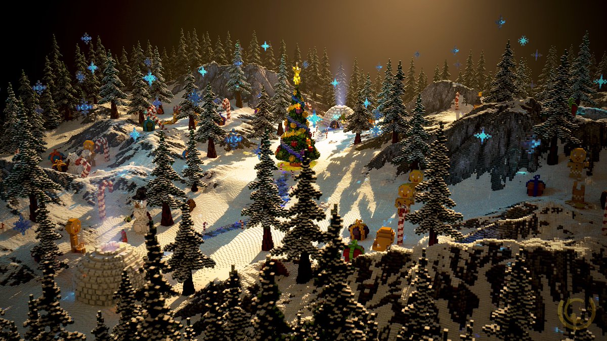 ☃️ Voici notre projet spécial Noël !
--- This is our special Christmas project! ---

📅 Pendant les vacances : une publication par jour.
--- During the holidays: one publication per day. ---

📌 #art #minecraft #minecraftbuilds #Christmas