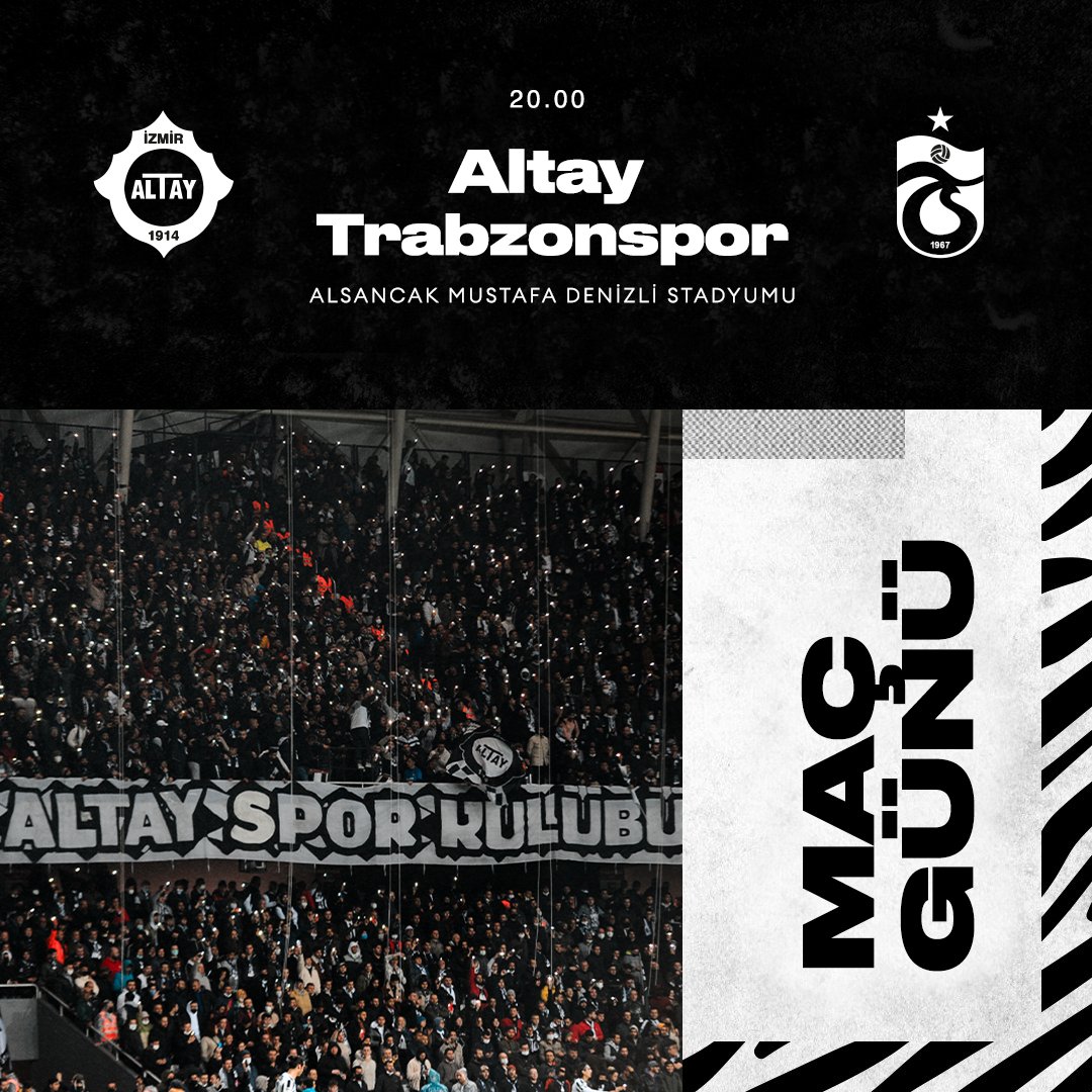 Altay Alsancak Stadı Temalı, Trabzonspor Maçına Özel Hazırlanan Görsel