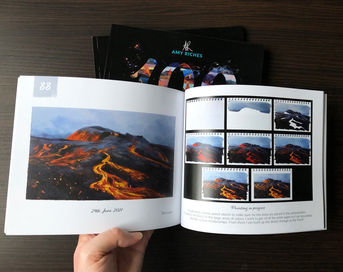 eldfjalladag's tweet photo. We're pleased to say the #artbooks have come back from the printers and look fantastic! Thank you so much to everyone who supported the project! ❤️We actually do have some extra copies - so if you would still like to order the book send us a DM ☺️ https://t.co/V8Ba4QLIS9