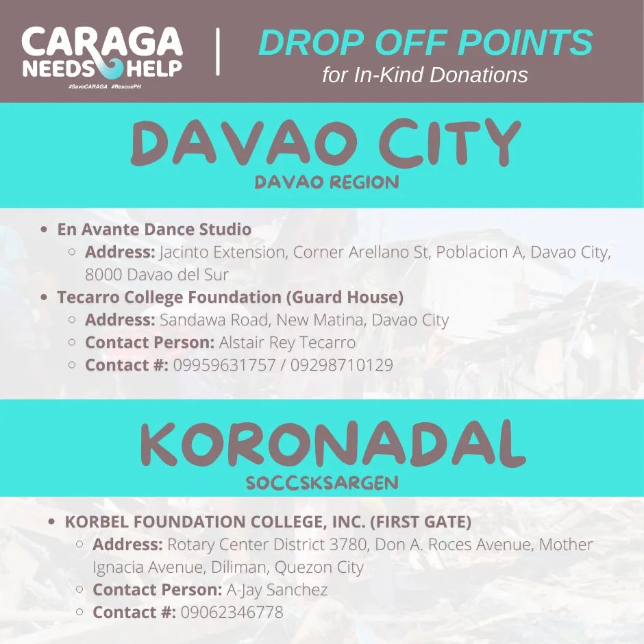 Yveb17's tweet photo. #CaragaNeedsHelp
#OdettePH
#OdettePHRelief https://t.co/yNKowTyeB0