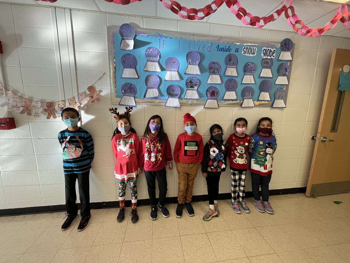 Happy "ugly holiday sweater" day from 3-5's #JMIKnights