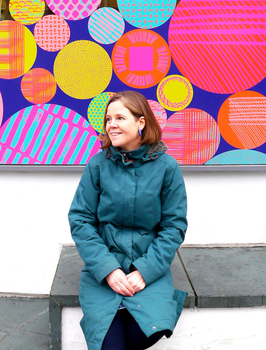 Creative_Dundee's tweet photo. Have you spotted @DCAdundee 's new window display?!

Our #AmpsDundee supporter @LouiseKirby_ has been busy sprinkling her signature patterns and vibrant colours across the front of DCA.

Read about the project HERE:
https://t.co/orTGt1awQZ https://t.co/uVdL0x8f2k