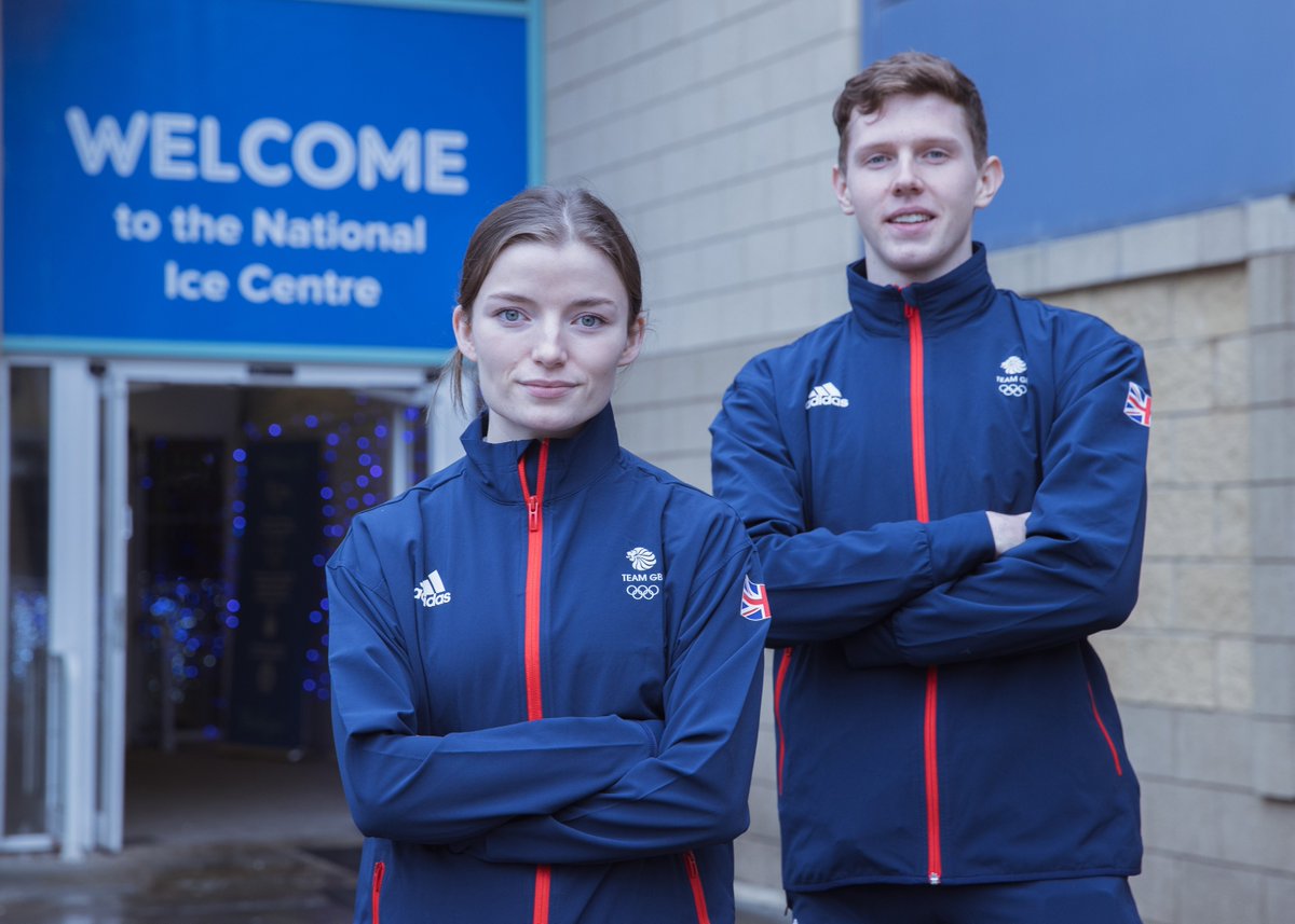 TeamGB's tweet photo. Congrats to our selected short track speed skaters.

It's a second Winter Olympics for @kathrynjt26 and @FarrellTreacy and a debut for @NiallTreacy1. 

#TeamGB #Beijing2022 https://t.co/oUuWEulNRn