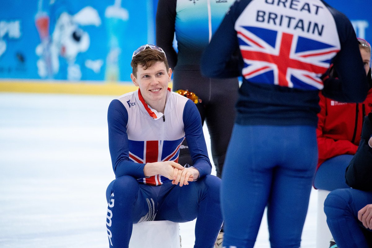 TeamGB's tweet photo. Congrats to our selected short track speed skaters.

It's a second Winter Olympics for @kathrynjt26 and @FarrellTreacy and a debut for @NiallTreacy1. 

#TeamGB #Beijing2022 https://t.co/oUuWEulNRn