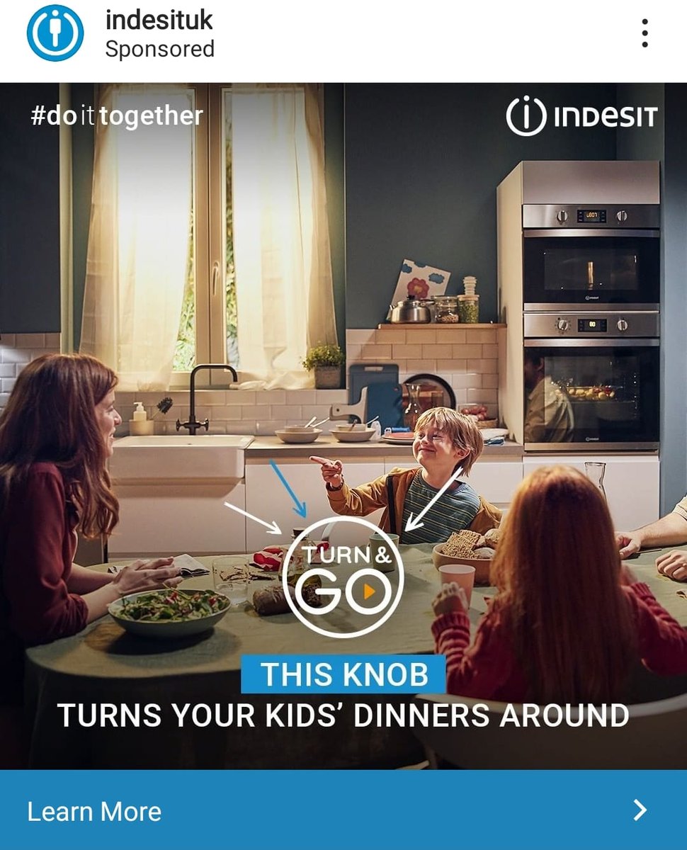 Did no one catch that this copy makes it look like they're calling their own kid a knob? 😂😂😂