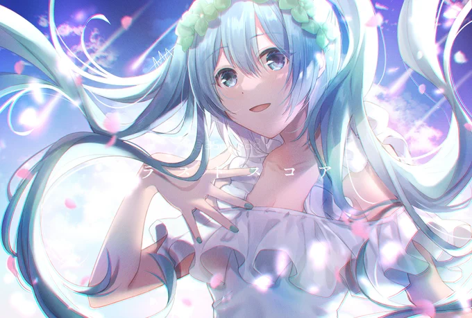 ラストスコア
NEXT採用・配信おめでとうございます～!とても好きな曲です😭
#初音ミク #prsk_FA 