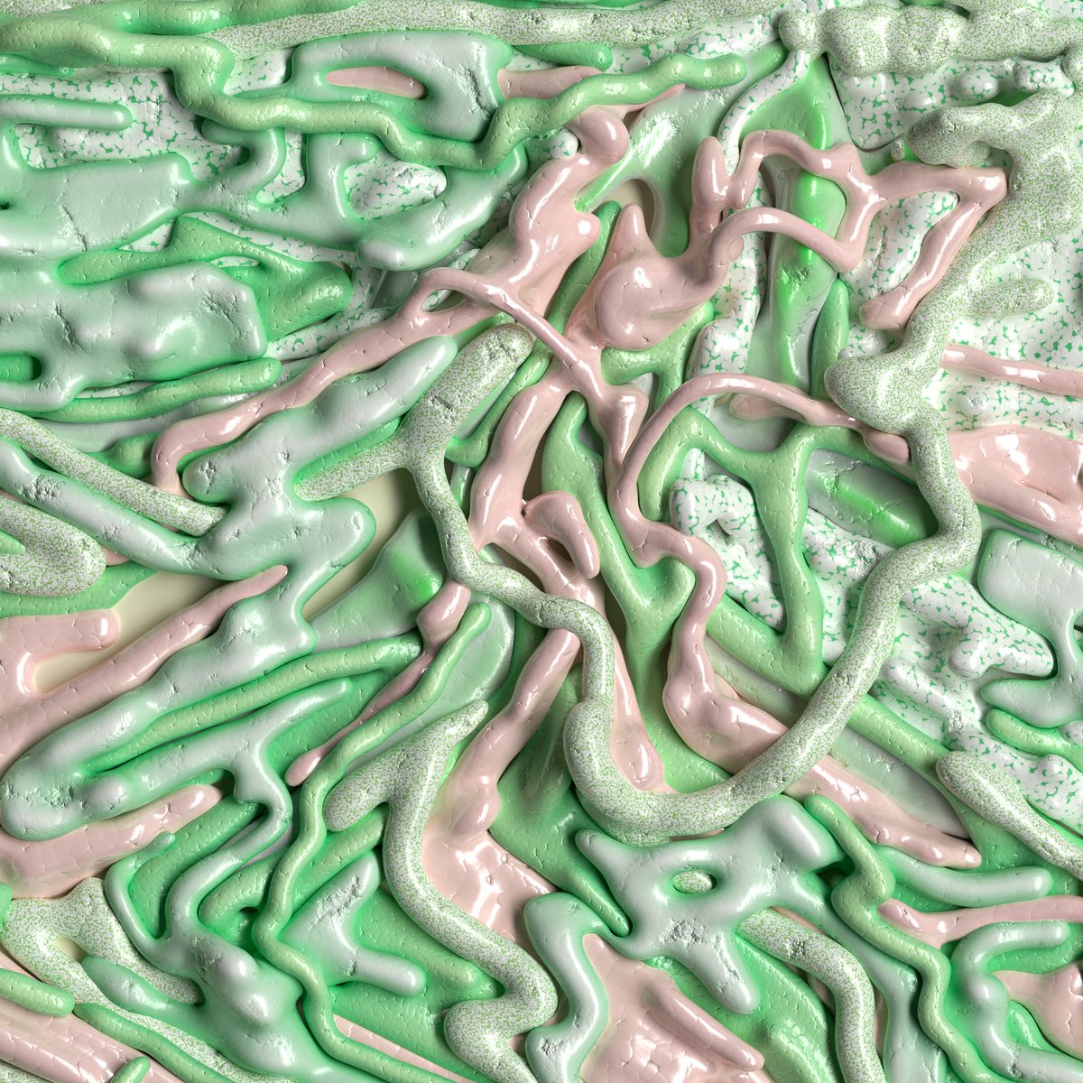 GM !
I can't explain why, but doing these CG paint/foam drips is something that relaxes me and makes me feel good! If I could, I would spend my days doing it ! 💚
#cg #abstract #digitalart #portrait #organic #nftart #satisfying