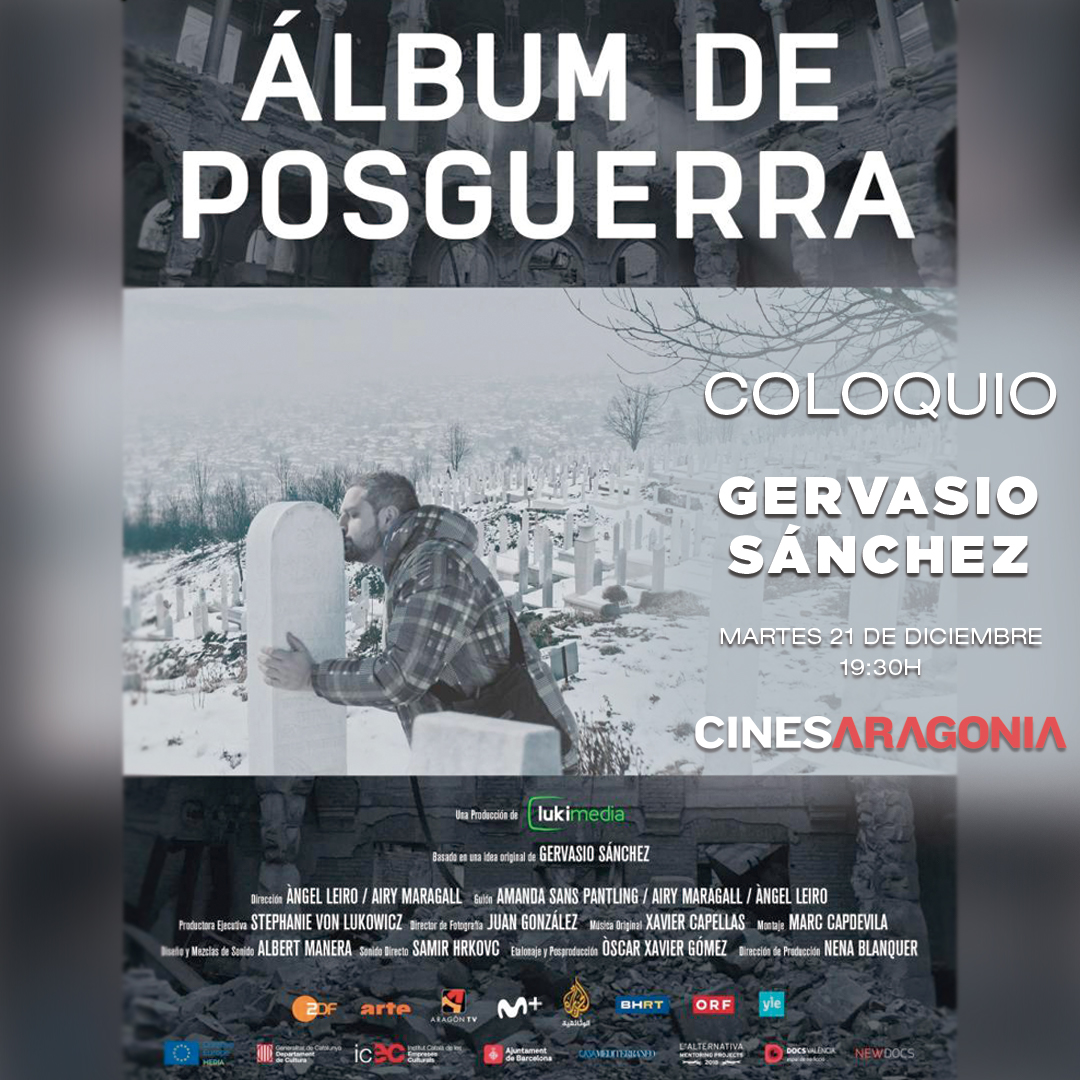 cinespalafox's tweet photo. No te pierdas MAÑANA el coloquio con @gervasanchez en el pase de #ÁlbumDePosguerra

En Cines Aragonia a las 19:30h.

Compra ya tus entradas 🎟️ https://t.co/QxuqwnbGAf https://t.co/wPVDVMLCuQ