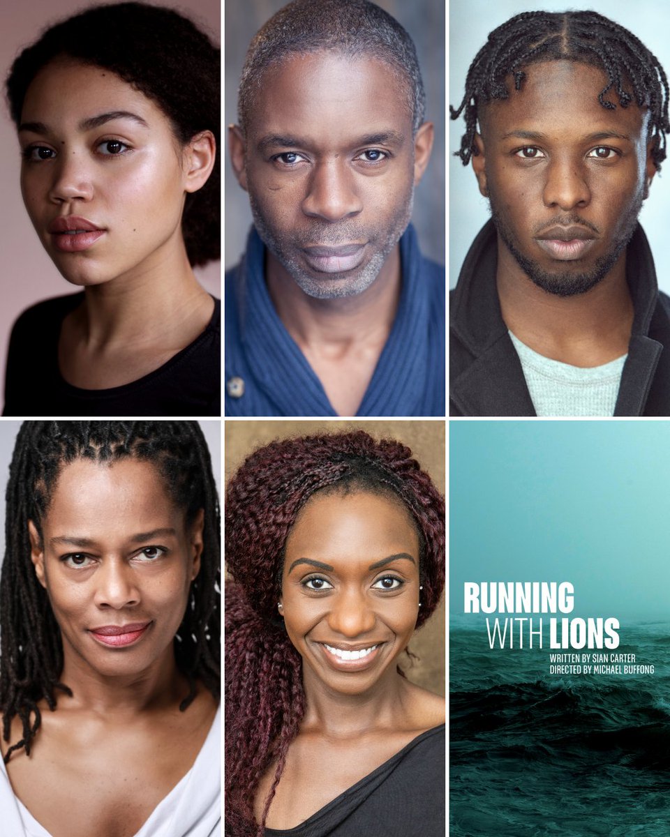 We are thrilled to announce the full cast of RUNNING WITH LIONS, a brand-new family drama about love, loss and hope written by Sian Carter &amp; Directed by <a href="/TalawaTheatreCo/">Talawa Theatre Co</a>'s Artistic Director, Michael Buffong.
