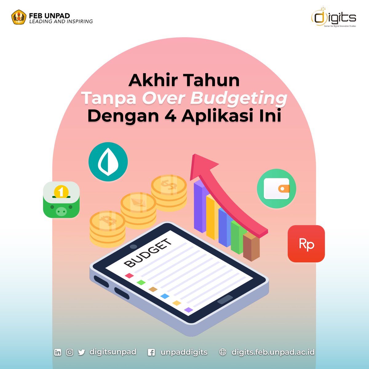 digitsunpad's tweet photo. [OVER BUDGETING: Akhir Tahun Tanpa Over Budgeting Dengan Aplikasi Ini💸]

Wah gak kerasa nih 2021 udah mau berakhir, dan sekarang kita udah masuk ke penghujung tahun atau biasa juga disebut waktu akhir tahun. https://t.co/tZKtMafjKd