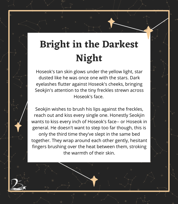 dulsetbtszine's tweet photo. Please give a warm welcome to the wonderful @arosjk! Not only is Erin our writers mod, she's also an incredible writer herself whose work you'll find in the Taehyung section of our SFW zine ✨ https://t.co/g6AeXJ7yxY