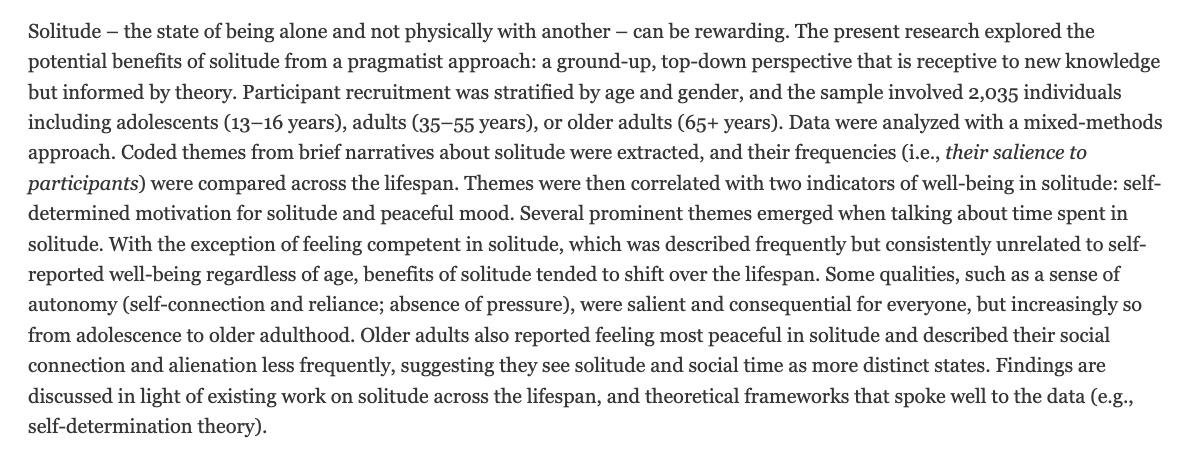 Resilient in Solitude tweet media