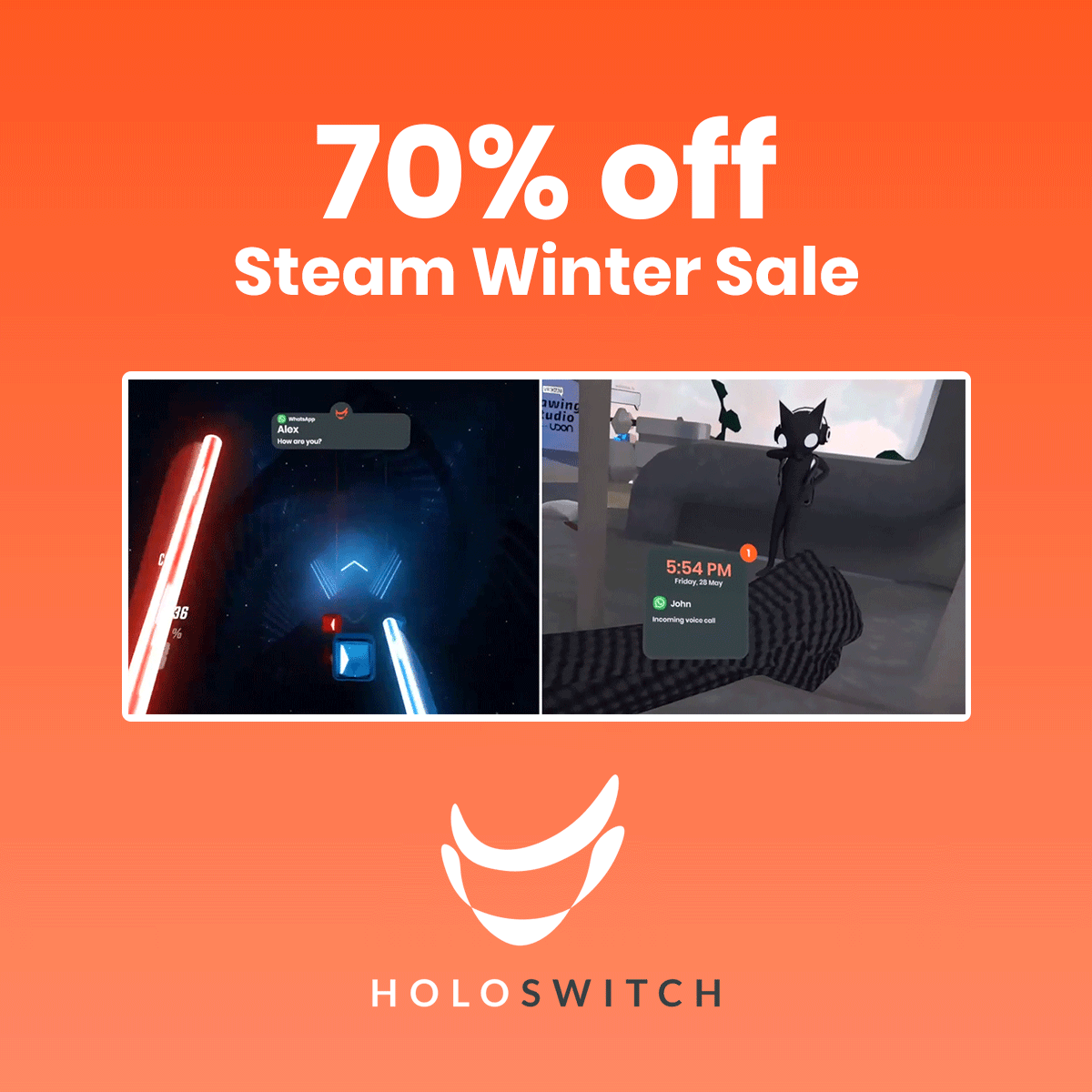 Steam Winter Sale! Save 70%! ➡ store.steampowered.com/app/1183720/Ho…
#vr #virtualreality #metaverse #steamvr #steamsale #vrgaming #vrgamers #htcvive #valveindex #oculus #hpreverbg2