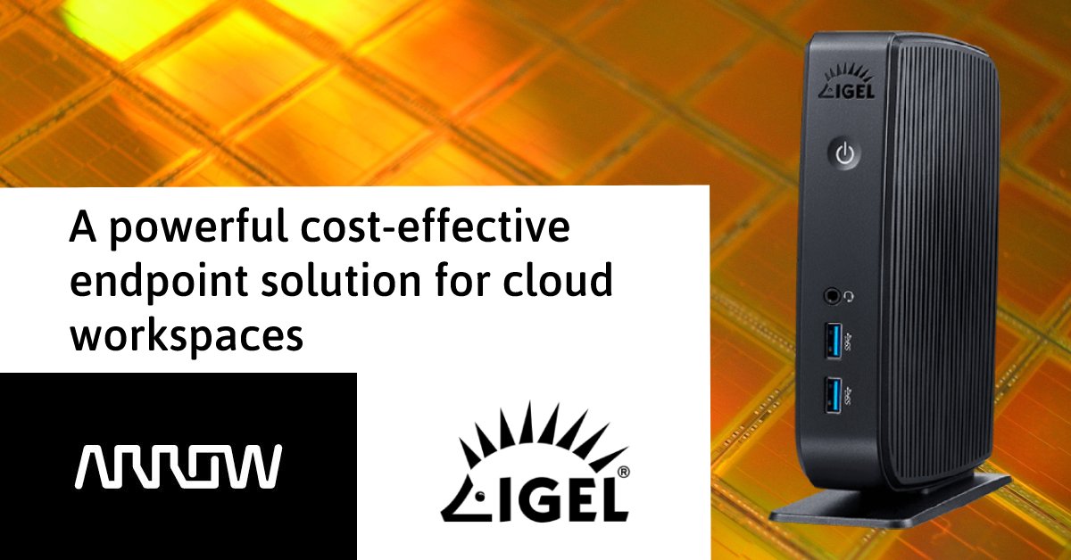 The special edition <a href="/IGEL_Technology/">IGEL</a> UD2 supports <a href="/awscloud/">Amazon Web Services</a>, <a href="/Azure/">Microsoft Azure</a>, <a href="/citrix/">Citrix</a> &amp; <a href="/VMware/">VMware</a> and features a platform-independent OS. It works with 110+ technologies to easily fit into many user environments with a familiar, trouble-free workspace. Discover more: arw.li/6012JUKF2