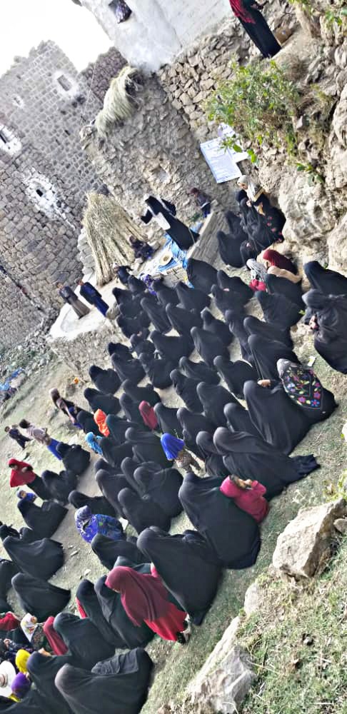 SFDYemen's tweet photo. As we speak, WisabAlali district population has fulfiled hi in mobilizing communities w/ #TamkeenProgram:
✅ >200 villages formed #VCCs & 1354 members,50% women
✅ prepared 200 resilience plans
✅ conducted 230 initiatives
✅ created 3,360 workdays for 130 unemployed youths https://t.co/c3QFPhYFL3