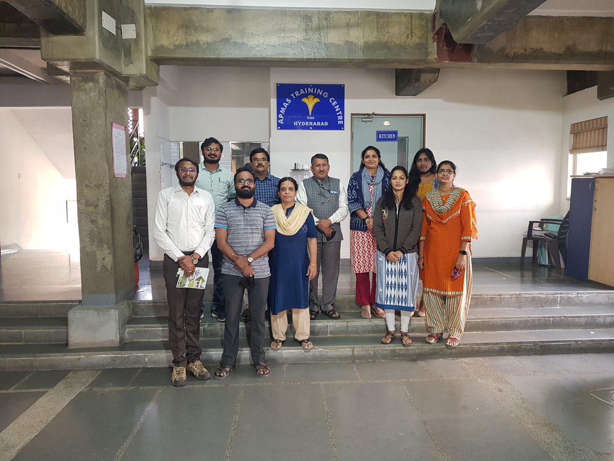 MANAGE APII&AT Project Team visit to APMAS to discuss  about APMAS collaboration for  Market Linkages,  Buyer-Seller meets and Capacity Building for the identified FPOs under APII&AT Project #apmas  #FPO #agriculture #AndhraPradesh  #marketing #buyers #horticulture @chandraagri
