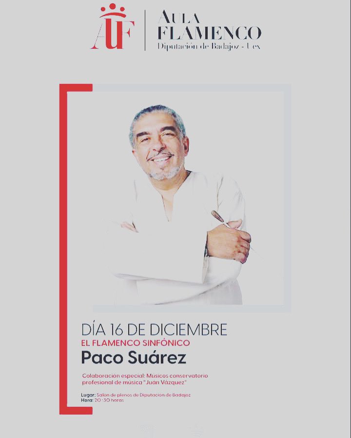 Terminó nuestro #aulaflamenco por este año y como os comentamos, lo hicimos a lo grande con el maestro #pacosuarez en <a href="/DipdeBadajoz/">Diputación de Badajoz</a> a la que damos las #gracias junto a la <a href="/infouex/">UEx</a> Ambas #instituciones han apoyado que el mejor #flamenco a las #aulas 
youtu.be/IgZgFRLozVg