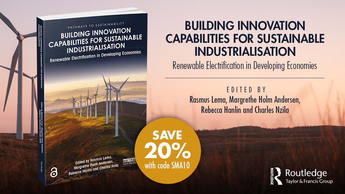 Building Innovation Capabilities for Sustainable Industrialisation - get your discounted hardcopy here: routledge.pub/3lH5j8c