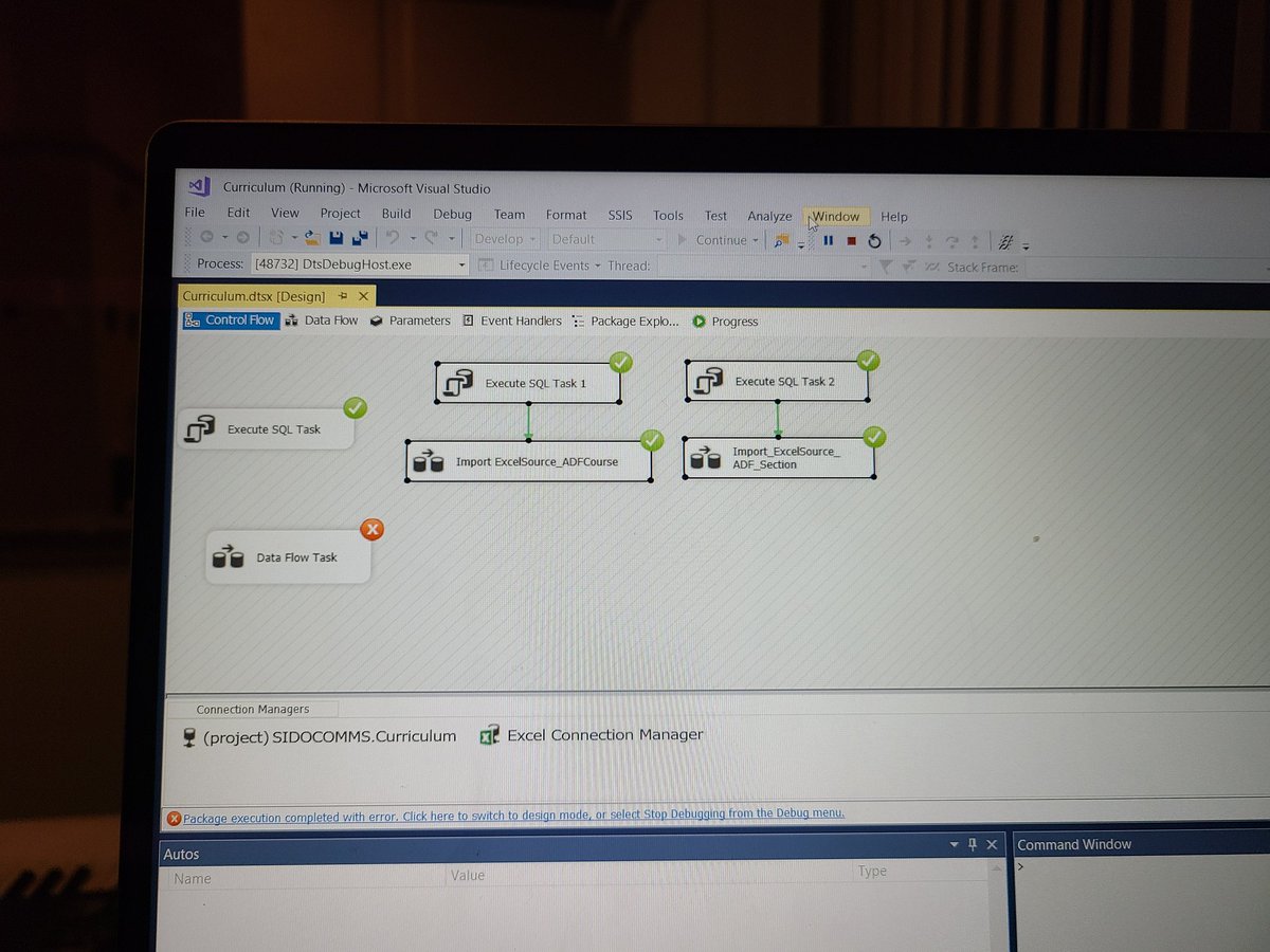 phemmylasode's tweet image. ETL can be so frustrating sometimes... spending hours handling errors! But we move... We won&apos;t stop because we tired. We will stop when we are done!!! #BIDeveloper #BlackTechTwitter