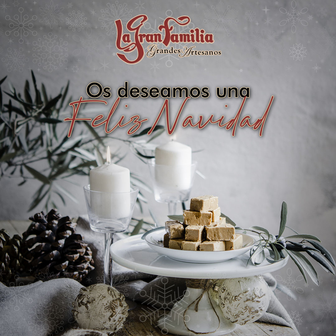 TurronesLGF's tweet image. #LaGranFamilia, tanto el equipo como la propia familia al completo ❤ os desea una muy buena y #FelizNavidad 🎄 Disfrutad de estos dulces días rodeados de vuestros seres queridos, mucho amor, cariño, prosperidad y salud 🥂